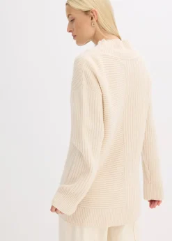 Gilet en maille côtelée