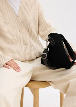 Gilet en maille côtelée