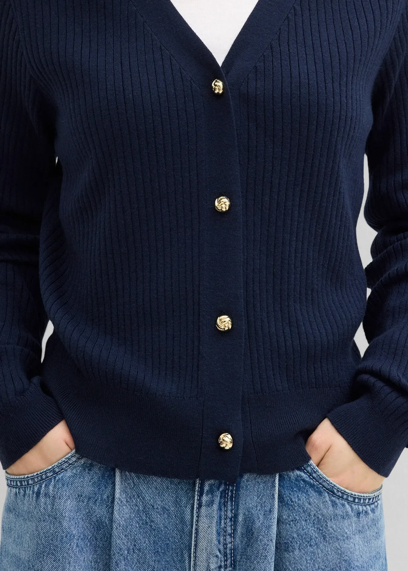 Gilet en maille douce