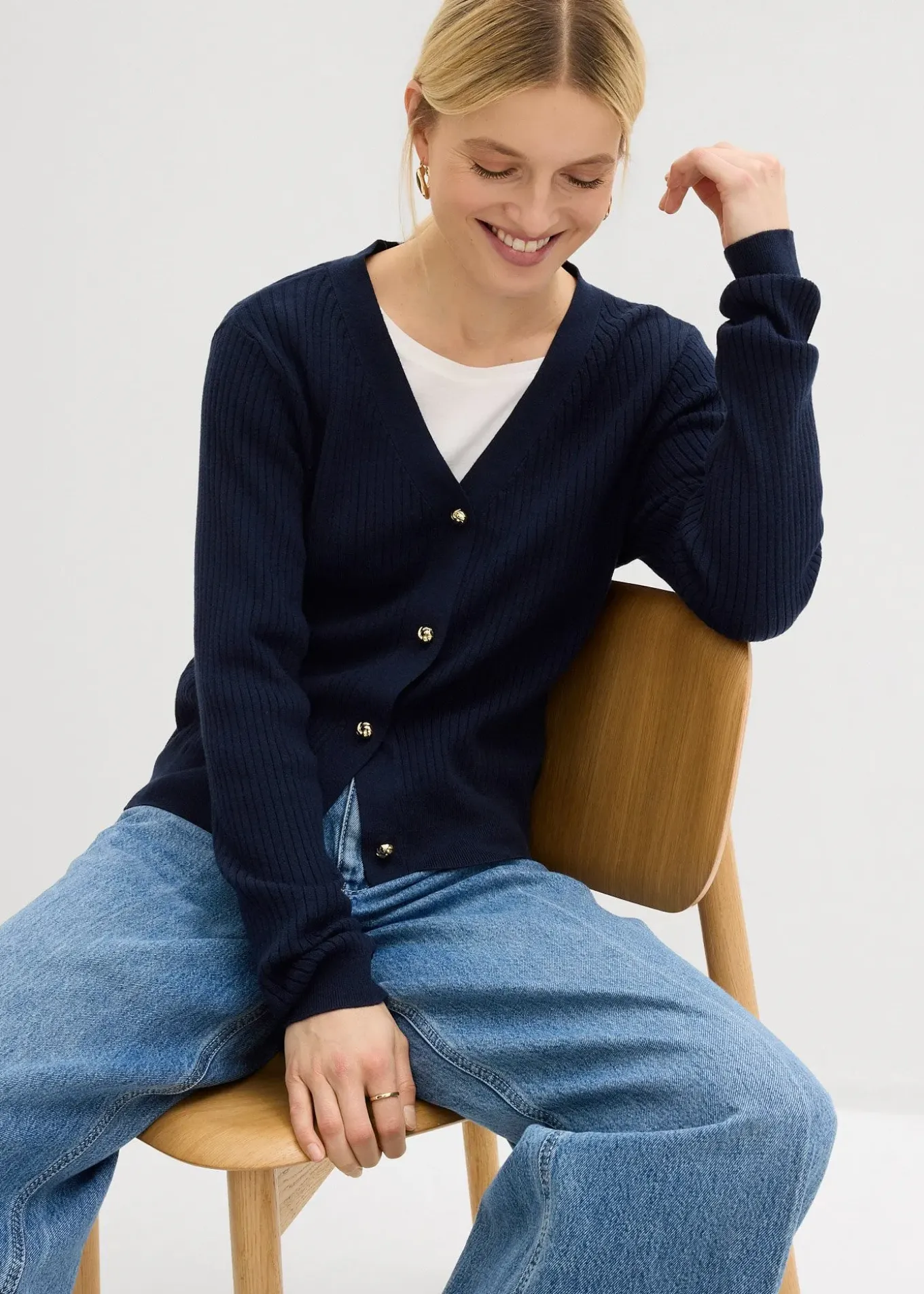 Gilet en maille douce