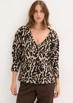 Gilet en maille Jacquard