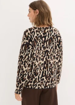 Gilet en maille Jacquard