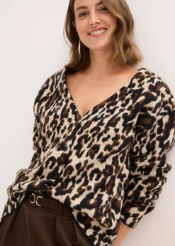 Gilet en maille Jacquard