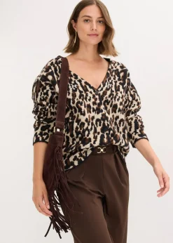 Gilet en maille Jacquard