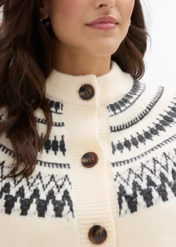 Gilet en maille norvégien