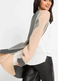 Gilet en maille oversize