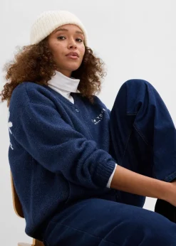 Gilet en maille oversize