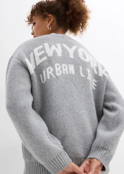 Gilet en maille oversize