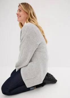 Gilet en maille oversize