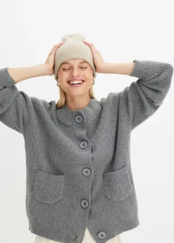 Gilet en maille oversize