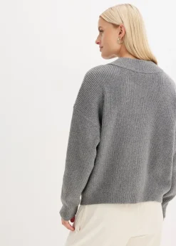 Gilet en maille oversize