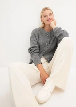 Gilet en maille oversize