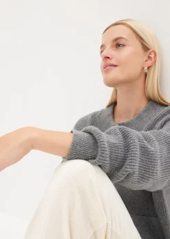 Gilet en maille oversize