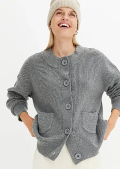 Gilet en maille oversize