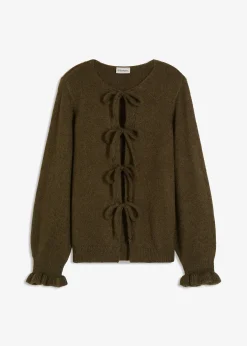 Gilet en maille oversize, laine mélangée