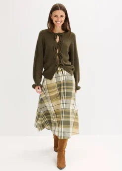 Gilet en maille oversize, laine mélangée