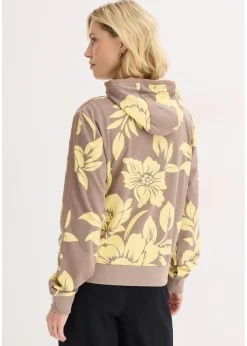 Gilet en molleton de coton mélangé