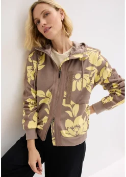 Gilet en molleton de coton mélangé