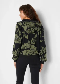 Gilet en molleton de coton mélangé