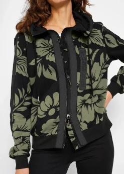 Gilet en molleton de coton mélangé