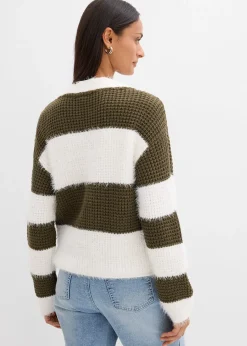 Gilet large en grosse maille