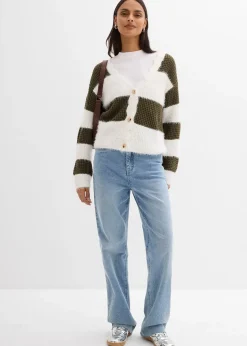 Gilet large en grosse maille