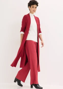 Gilet long en maille