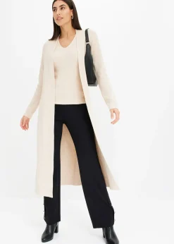 Gilet long en maille