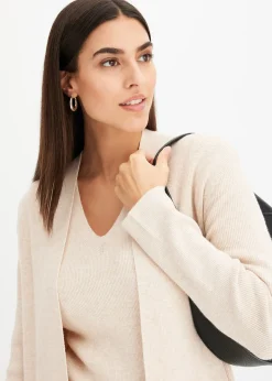 Gilet long en maille