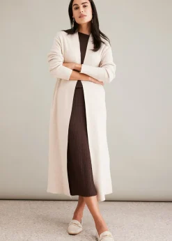 Gilet long en maille