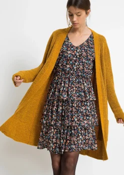 Gilet long en maille