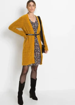 Gilet long en maille