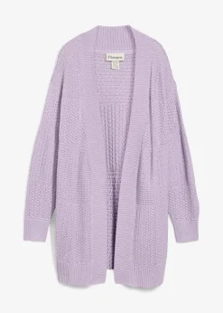 Gilet long en maille