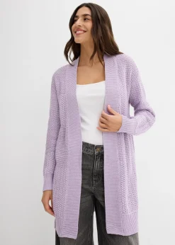 Gilet long en maille