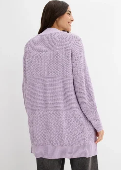 Gilet long en maille