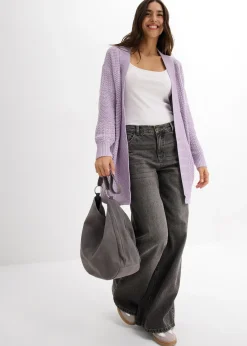 Gilet long en maille