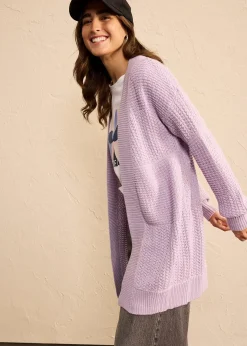 Gilet long en maille