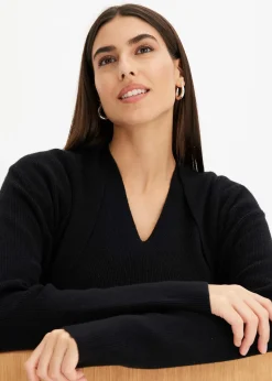 Gilet long en maille