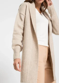 Gilet long en maille