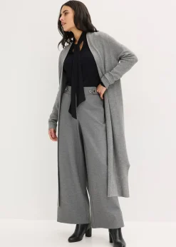 Gilet long en maille