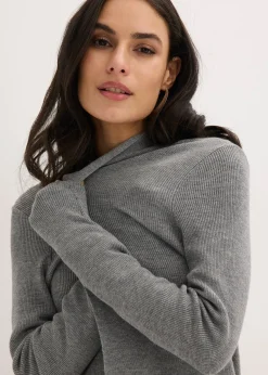 Gilet long en maille