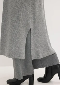 Gilet long en maille