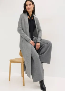 Gilet long en maille