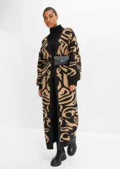 Gilet long en maille