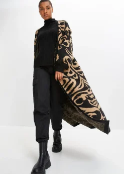 Gilet long en maille