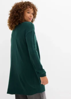 Gilet long en maille