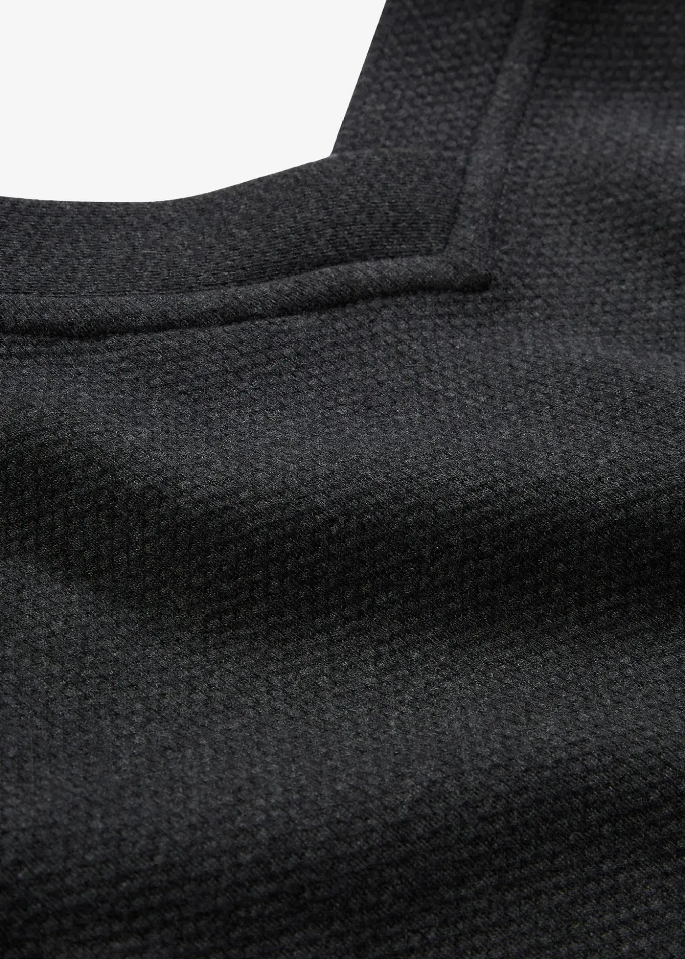 Gilet long en sweat doux