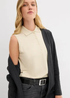 Gilet long en sweat doux