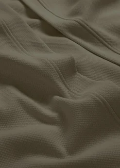 Gilet long en sweat doux