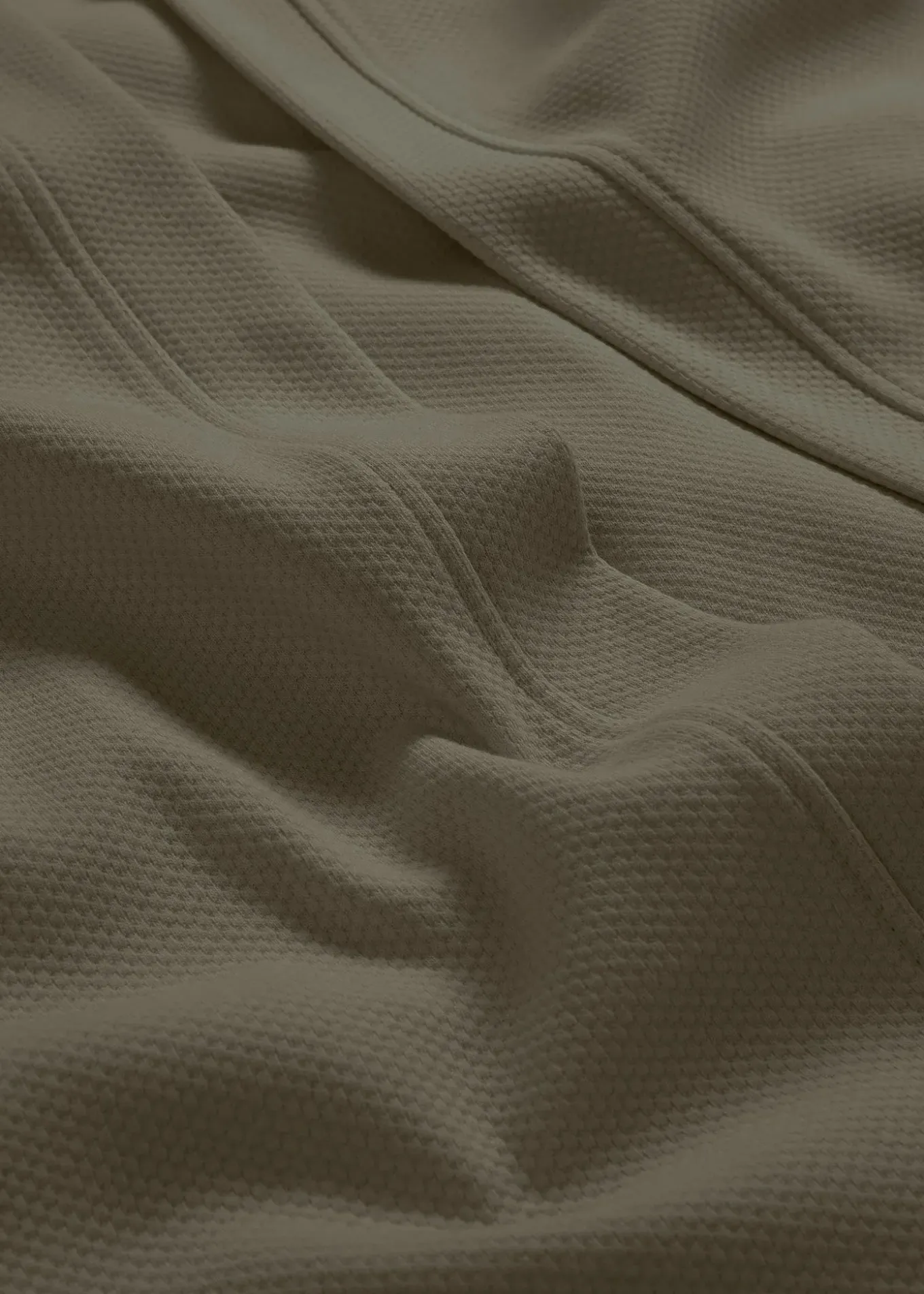 Gilet long en sweat doux